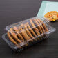 Clear Hinged Lid 9" Plastic Sandwich Containers (250) | Dart C35UT1 StayLock®