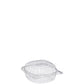 Dart 5 in Clear Hinged Sandwich Containers, 500 Count – C53PST1 – product image