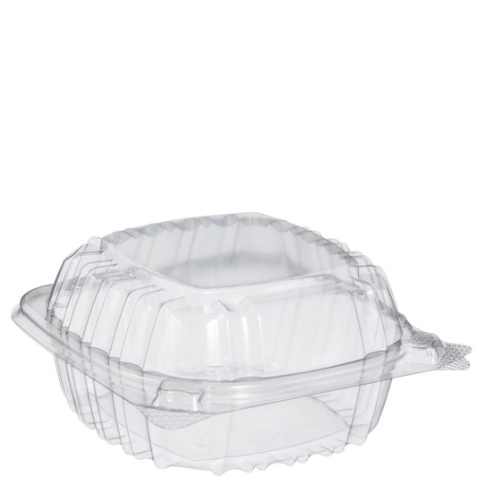 Dart 5 in Clear Hinged Sandwich Containers, 500 Count – C53PST1 – product
