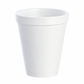 Dart 10 oz white insulated foam cup, 1000 count – 10J10