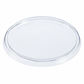 Dart 12 oz Clear OPS Plastic Non-Vented Lids, 1,000 Count – 12CLR