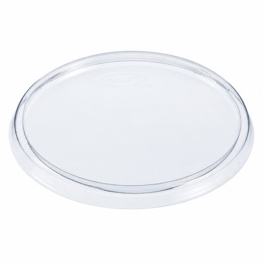 Dart 12 oz Clear OPS Plastic Non-Vented Lids, 1,000 Count – 12CLR