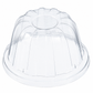 Dart 12 oz Clear OPS Plastic High Dome Lids, 1,000 Count – 12HDLC
