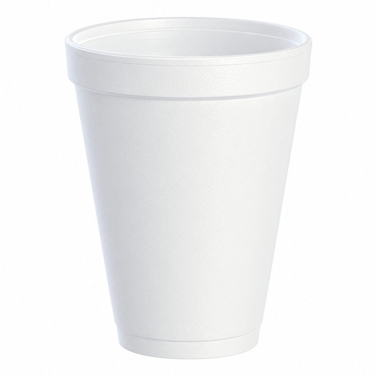 Dart 12 oz white insulated foam cup, 1000 count – 12J12