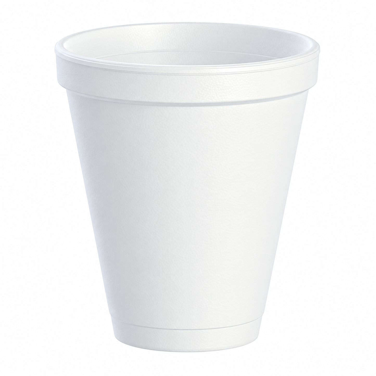 Dart 12 oz White Squat EPS Foam Cups, 1,000 Count – 12J16