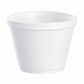 Dart 12 oz White EPS Foam Containers, 500 Count – 12SJ20