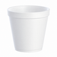 Dart 16 oz White EPS Foam Containers, 500 Count – 16MJ20