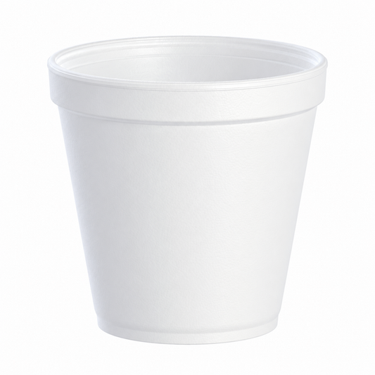 Dart 16 oz White EPS Foam Containers, 500 Count – 16MJ20