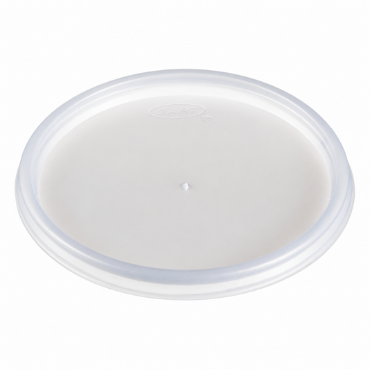 Dart 20 oz Translucent HIPS Plastic Vented Lids, 1,000 Count – 20JL