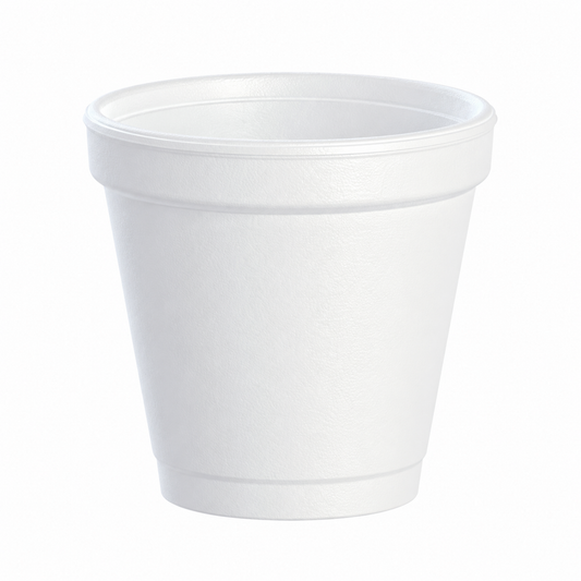 Dart 4 oz White EPS Foam Cups, 1,000 Count – 4J4