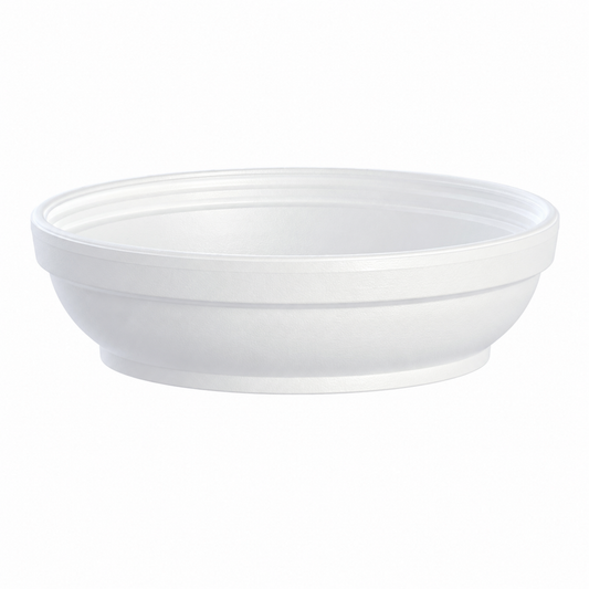 Dart 5 oz White EPS Foam Bowl, 1,000 Count – 5B20