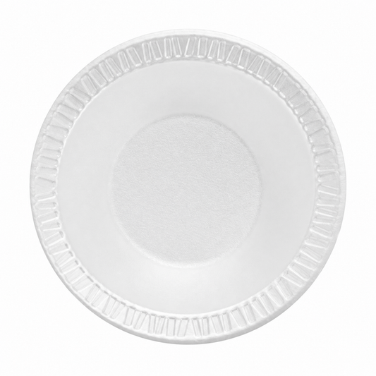 Dart 5 oz White 5-6 oz XPS Non-Laminated Foam Bowls, 1,000 Count – 5BWWC