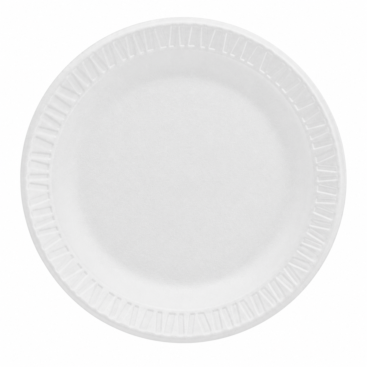 Dart 6 in White XPS Non-Laminated Foam Plates (Reduced Cube), 1,000 Count – 6PWCR