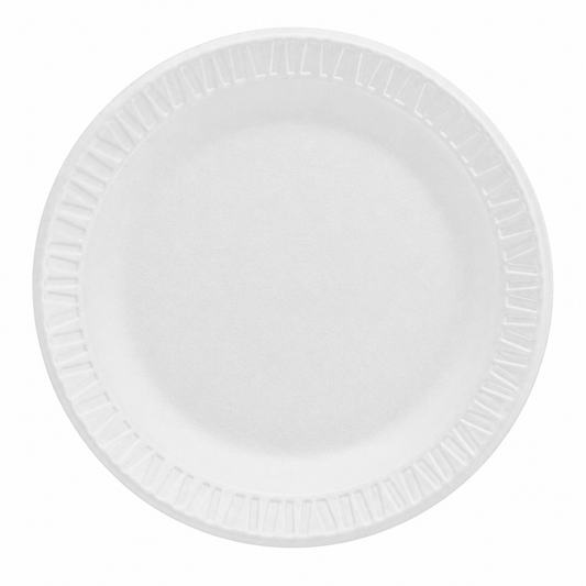 Dart 6 in White XPS Non-Laminated Foam Plates (Reduced Cube), 1,000 Count – 6PWCR