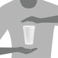 White Insulated Foam Cups 16 oz 1000 Count - Disposable J Cup® | Dart 16J16
