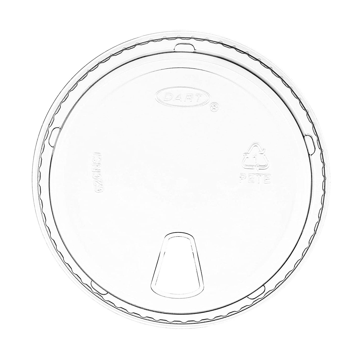 Solo Clear Strawless PET Cold Cup Lids, 1000 Count – 626NSL – product image