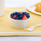 Insulated Foam Food Cup 8 oz 1000 Count - Squat White, Disposable | Dart 8SJ20