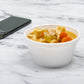 Insulated Foam Food Cup 8 oz 1000 Count - Squat White, Disposable | Dart 8SJ20