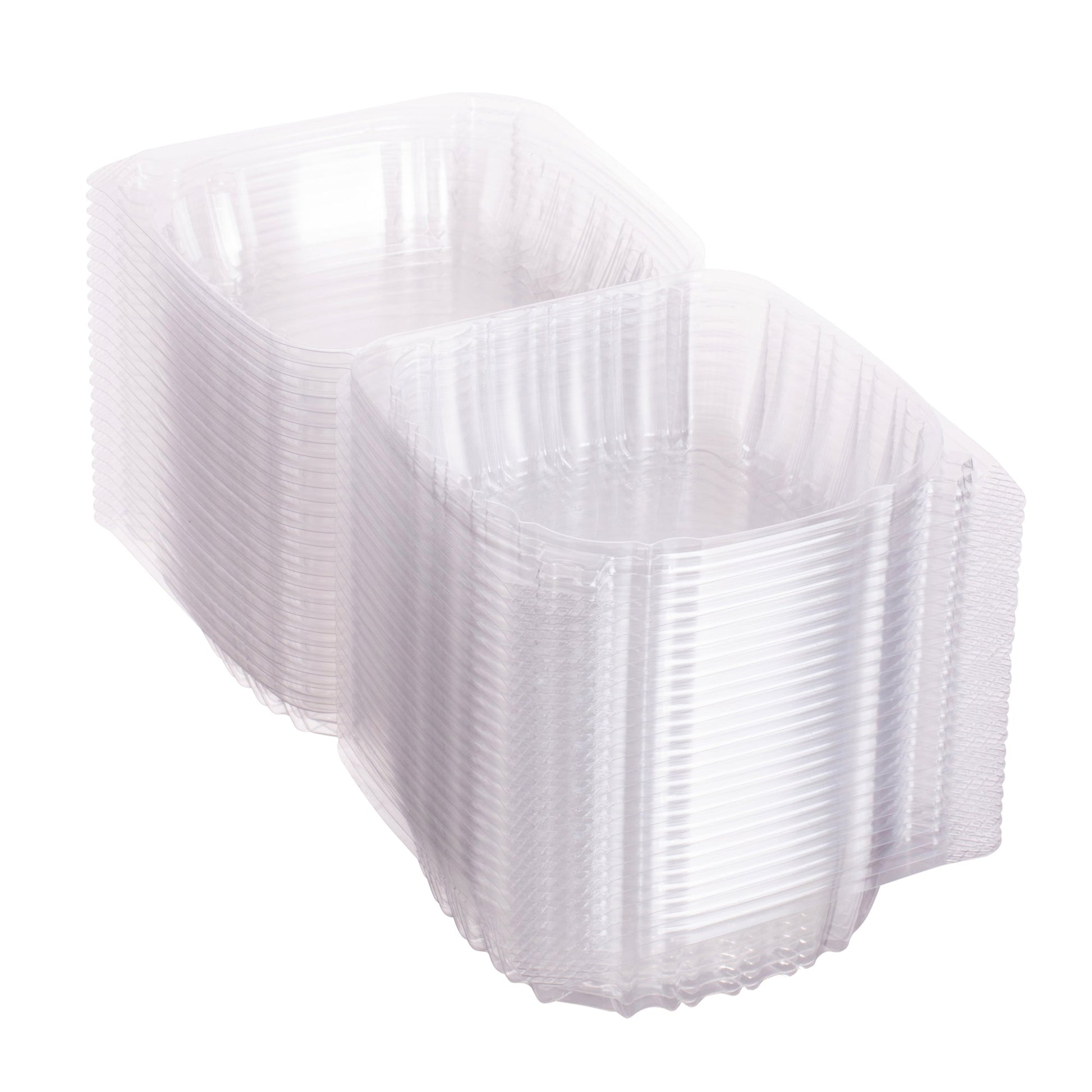 Dart 5 in Clear Hinged Sandwich Containers, 500 Count – C53PST1 – product image