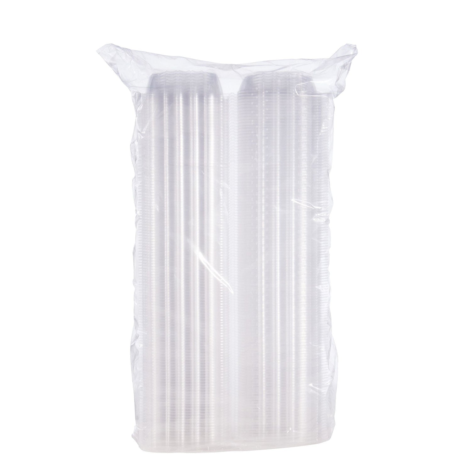 Clear Hinged Lid 6" Plastic Sandwich Containers (500 Pack) | Dart C57PST1 ClearSeal®