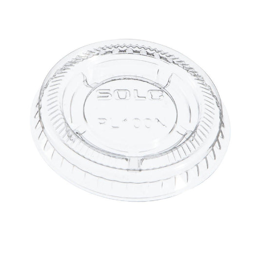 Translucent Portion Soufflés Container Lids 1 oz (2500) | Dart PL100N