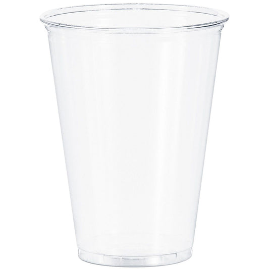 Clear PET Plastic Cold Cup 10 oz 1000 Count | Solo Ultra Clear TP10D