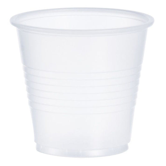 Translucent Plastic Small Cold Cup 3.5 oz 2500 Count | Dart Conex Galaxy Y35