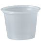 Translucent Portion Container Cups 1 oz 2500 Count | Dart Soufflés P100N