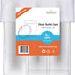 Large Party Plastic Cups with Dome Lids 12 oz 100 Count - Crystal Clear Disposable Cups