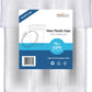 Large Party Plastic Cups with Dome Lids 16 oz 100 Count - Crystal Clear Disposable Cups