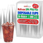 DURAMEG 16 oz Clear PET Cups, 1,000 Count — main product image