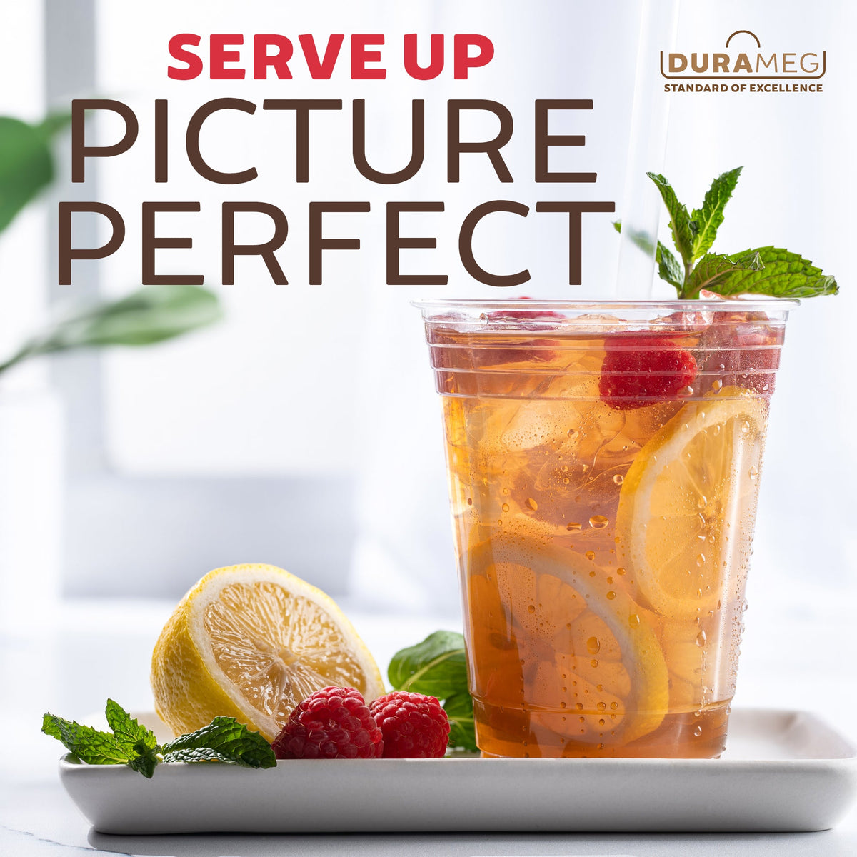 DURAMEG 16 oz Clear PET Cups, 1,000 Count — product detail image 9