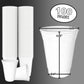 DURAMEG 16 oz White Plastic Party Cups, 100 Count — product detail image 4