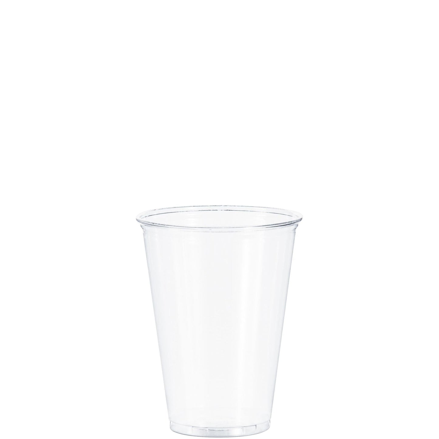 Clear PET Plastic Cold Cup 10 oz 1000 Count | Solo Ultra Clear TP10D
