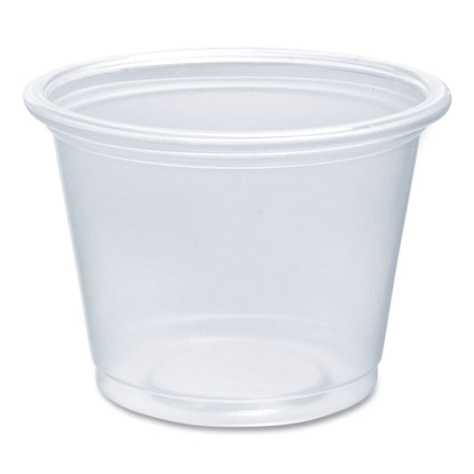 Dart 1 oz Clear Polypropylene Portion Cups, 2500 Count – 100PC – product image