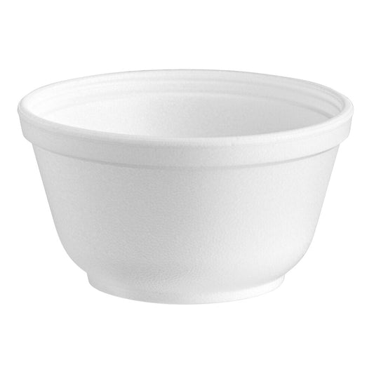 Dart 10 oz White Insulated Foam Food Cups, 1000 Count – 10B20 – product image