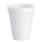 Dart 10 oz White Insulated Foam Cups, 1000 Count – 10J10 – product image