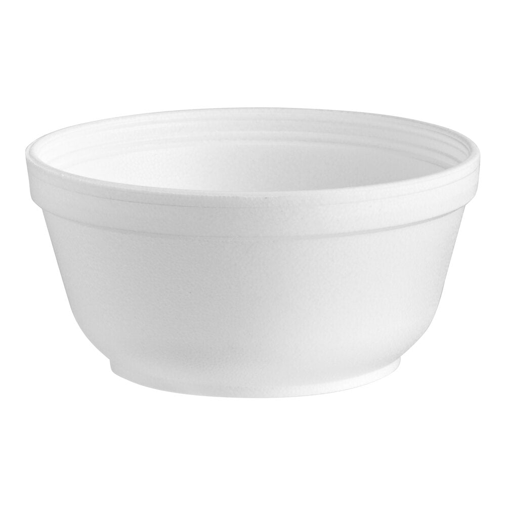 Dart 12 oz White Insulated Foam Food Cups, 1000 Count – 12B32 – product image