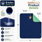 DURAMEG 18 x 24 washable underpad product details and 5 gallon splash test