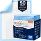 DURAMEG disposable underpads 17x24 inch, 50 count single pack