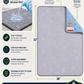 DURAMEG 36 x 52 washable pet pad product details