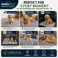 Uses for DURAMEG washable puppy pads including training travel crates and furniture